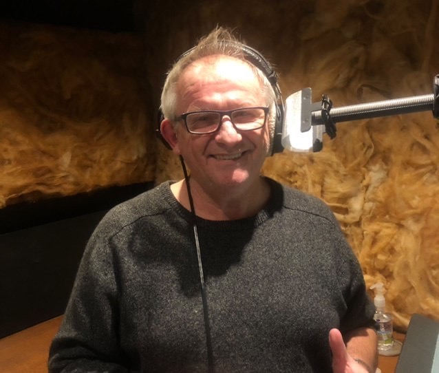 Voice artist David Clencie at YES AUDIO Caulfield South